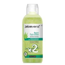 Aloevera 2 succo puro doppia concentrazione 1000 ml zuccari srl