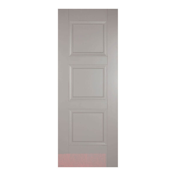 Amsterdam Primed Plus Silk Grey Internal Door