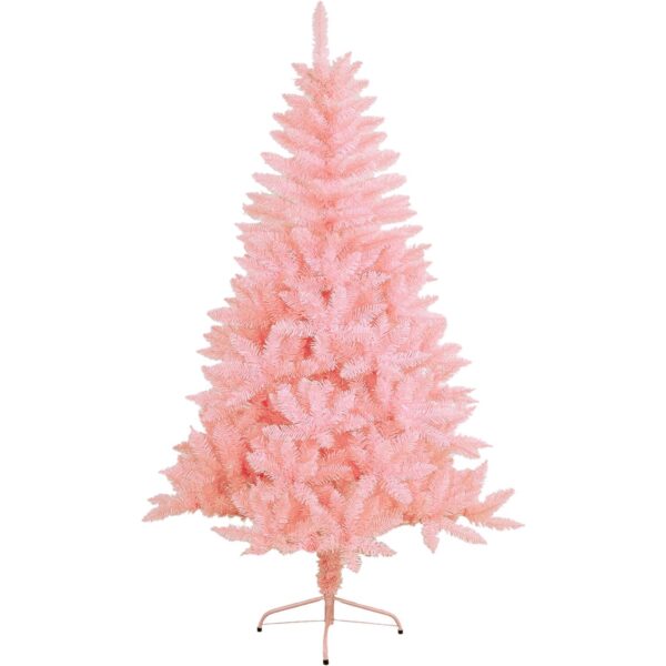 Árbol de Navidad Rosa Artificial Abeto 60cm90cm120cm150cm180cm210cm240cm