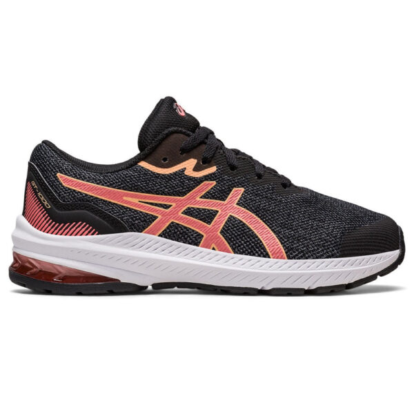 Asics GT 1000 11 GS Negro Melocotón 375