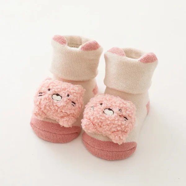 Baby Toddler 3D Cartoon Animal Winter Warm Floor Socks