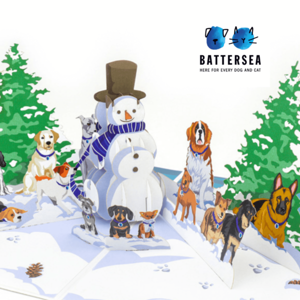 Battersea Dogs Christmas Card