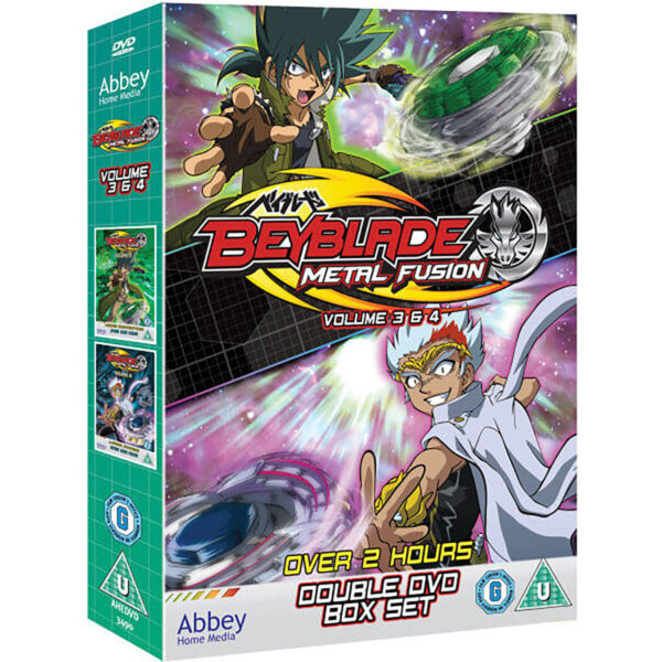 Beyblade Metal Fusion Volume 3 and 4