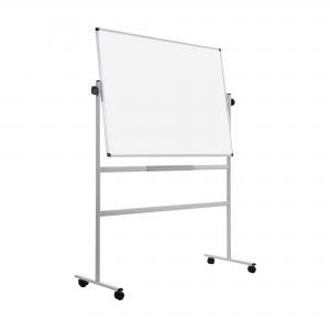 Bi Office Mobile Lacquered Steel Revolving Board 1200 x 1200mm 29329J