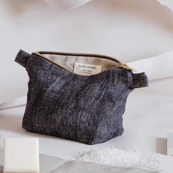 Blasta Henriet Linen Wash Bag Small