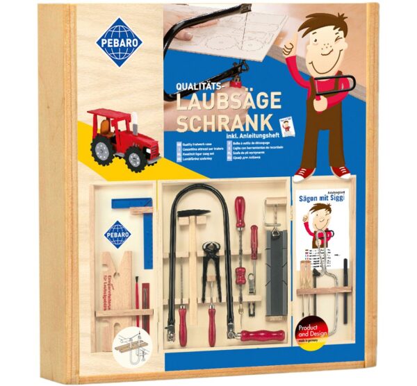 Boîte à outils pour scie à chantourner 18 pc