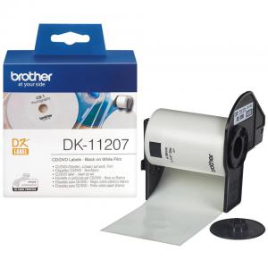 Brother DK11207 CD and DVD Film Labels 11110J