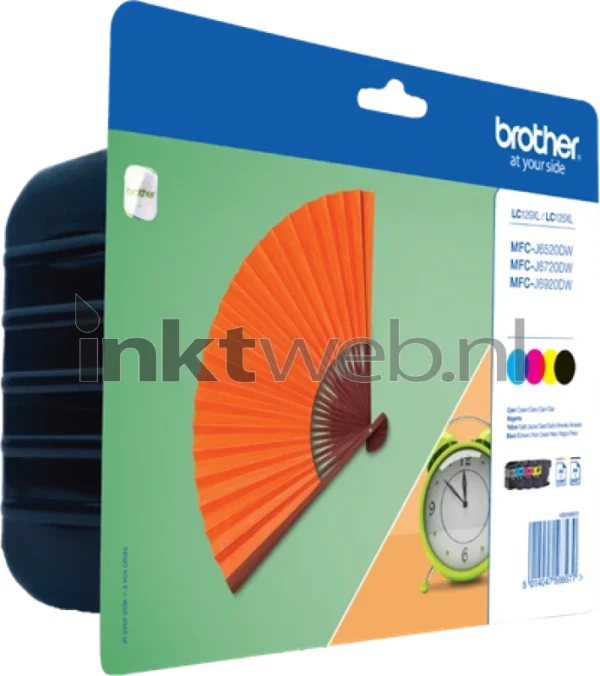 Brother LC 129XL Multipack zwart en kleur