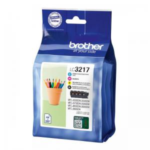 Brother LC3217 Value Pack B C M Y 28686J