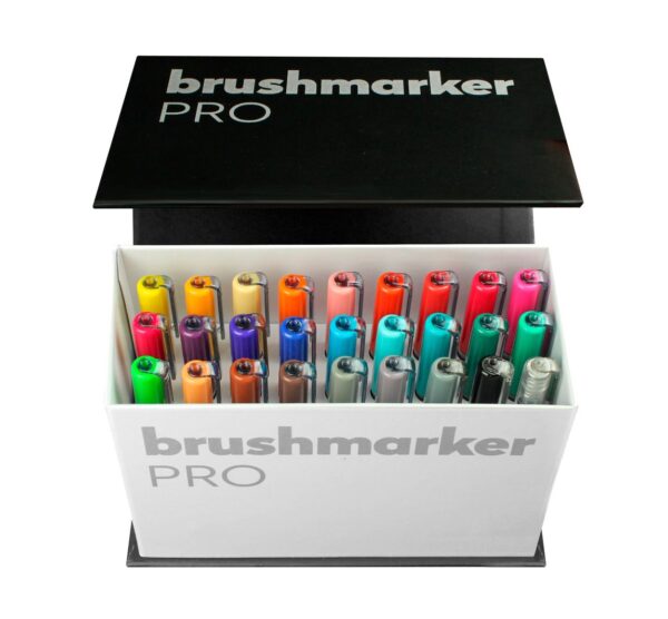 Brushmarker PRO Karin Mini Box set 26 couleurs + blender