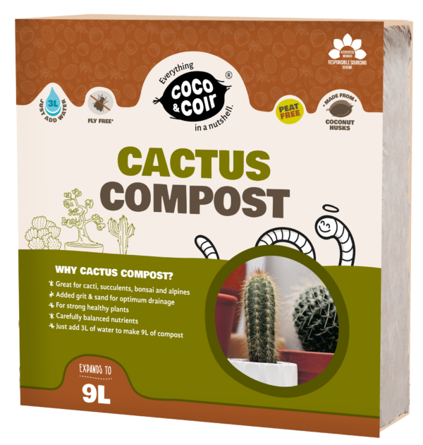 Cactus Soil and Succulent Potting Mix With Nutrients 9L