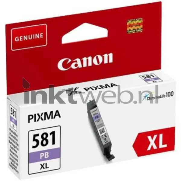 Canon CLI 581XL foto blauw