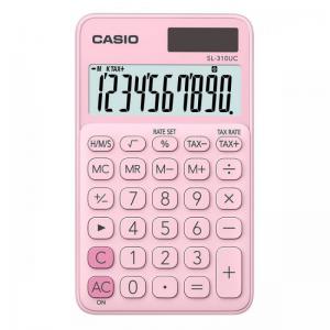 Casio SL 310UC Handheld Calculator Pink 29264J