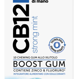 Cb12 boost strong mint 10 chewing gum meda pharma spa