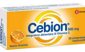 Cebion 500 mg arancio vitamina c 20 compresse masticabili