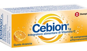 Cebion arancia vitamina c 10 compresse effervescenti