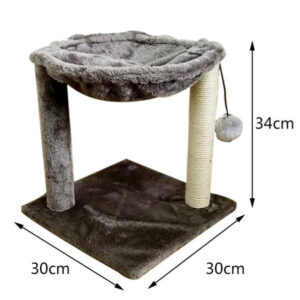 Cesta Colgante con Rascador para gato 303034cm