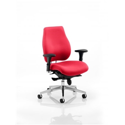 Chiro Plus Posture Chair Cherry Colour With Arms KCUP01