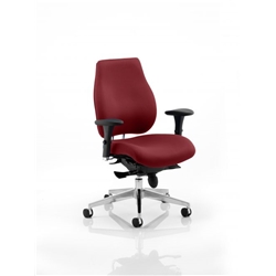 Chiro Plus Posture Chair Chilli Colour With Arms KCUP01