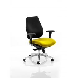 Chiro Plus Posture Chair Sunset Colour Seat With Arms K