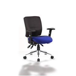 Chiro Task Operator Chair Medium Back Serene Colour Seat Wi