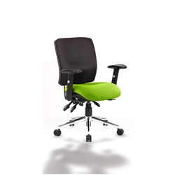 Chiro Task Operator Chair Medium Back Swizzle Colour Seat W