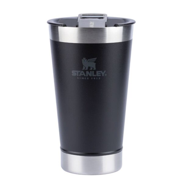 Copo Térmico de Cerveja com tampa Stanley Matte Black | 473ML