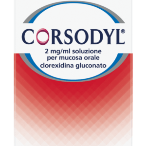 Corsodyl colluttorio 150ml 200mg/100ml soluz.orale