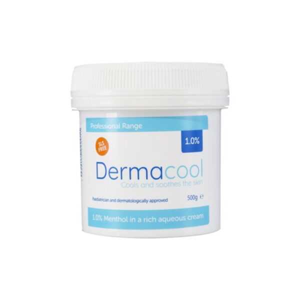 Dermacool menthol in aqueous cream 1 x 500g