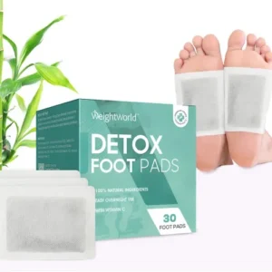 Detox Foot Patches 30 Foot Pads 15 Day Herbal Body Detox Programme With Natural Ingredients