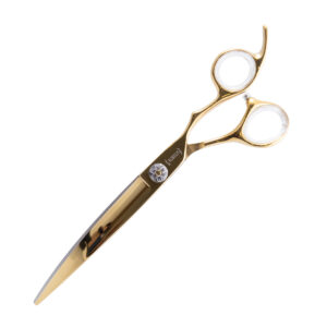 DezynaDog Aureus Gold Curved Scissor