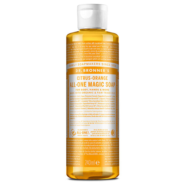 Dr Bronners Citrus Orange All One Magic Soap 240ml