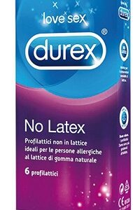 Durex no latex 6 profilattici reckitt benckiser hit spa