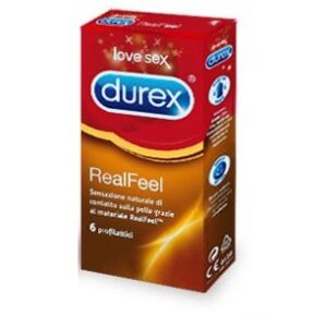 Durex realfeel 6 pezzi reckitt benckiser hit spa