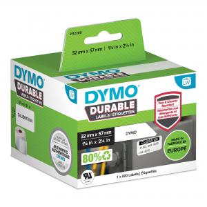 Dymo 2112289 LW Durable medium multi purpose 57mm x 32mm Black on