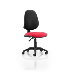 Eclipse I Lever Task Operator Chair Bespoke Colour Seat KCUP0217