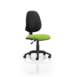 Eclipse I Lever Task Operator Chair Bespoke Colour Seat KCUP0218