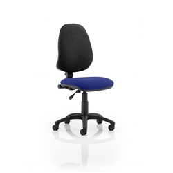 Eclipse I Lever Task Operator Chair Bespoke Colour Seat KCUP0219