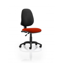 Eclipse I Lever Task Operator Chair Bespoke Colour Seat KCUP0220