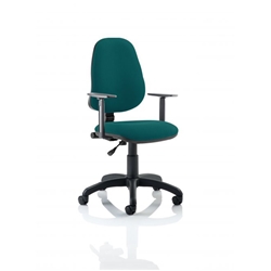 Eclipse I Lever Task Operator Chair Kingfisher Colour With