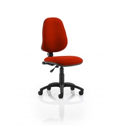 Eclipse I Task Operator Chair Pimento Colour Without Arms R