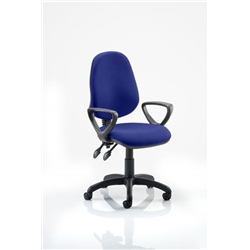 Eclipse II Lever Task Operator Chair Serene Colour With Loo