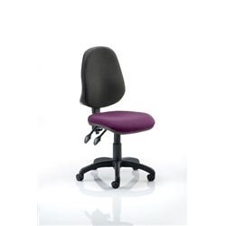 Eclipse II Task Operator Chair Purple Colour Seat Without A