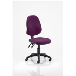 Eclipse II Task Operator Chair Purple Colour Without Arms R