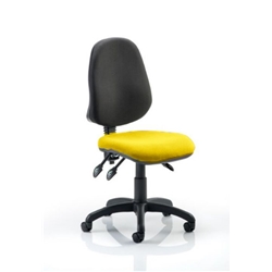 Eclipse III Lever Task Operator Chair Bespoke Colour Seat KCUP0269