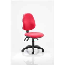 Eclipse III Task Operator Chair Cherry Colour Without Arms