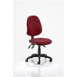 Eclipse III Task Operator Chair Chilli Colour Without Arms