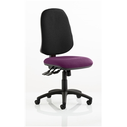 Eclipse XL Task Operator Chair Purple Colour Seat With Arms