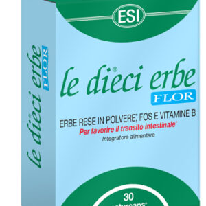 Esi le dieci erbe flor integratore intestino 30 capsule