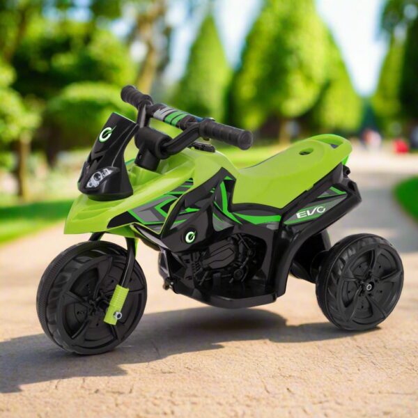 Evo 6V Kids Electric Ride On Venom Trike Racer Bike